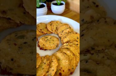 How to Make Red Lentil Crackers | Healthy Masoor Dal Baked Snack Recipe