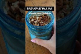 Easy Overnight Oats Recipe | Healthy Breakfast in a Jar #shorts #breakfast #quickrecipes #oats