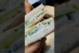 Cucumber sandwich #shorts #sandwichrecipe