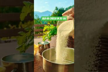 Suji ka Cheela x mountain #foodshorts #food #newshorts #foodie #shorts #shortsfeed #recipe #ytshorts