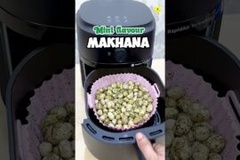 Mint flavour Makhana | weight loss friendly #healthysnacks #weightloss #easytomake #makhana