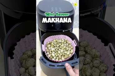 Mint flavour Makhana | weight loss friendly #healthysnacks #weightloss #easytomake #makhana