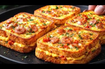 Mix semolina in bread and make the healthiest bread breakfast which even your guests will ask how...