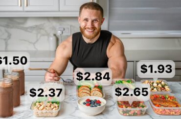 How To Get Jacked For $10/Day (Healthy Meals On A Budget)