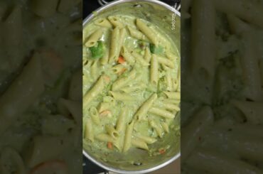 Meeru epudaina Green Sauce Presto Pasta try chesara?? #youtubeshorts #ytshorts