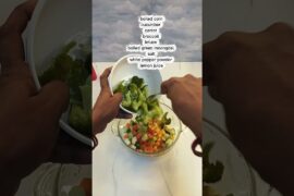 l Healthy protein veg salad |Simple Diet Veg Salad | Super Healthy Recipe #shorts