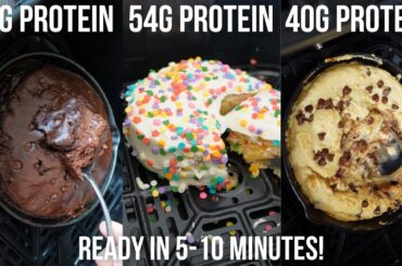 4 High Protein, Low Calorie Air Fryer Dessert Recipes