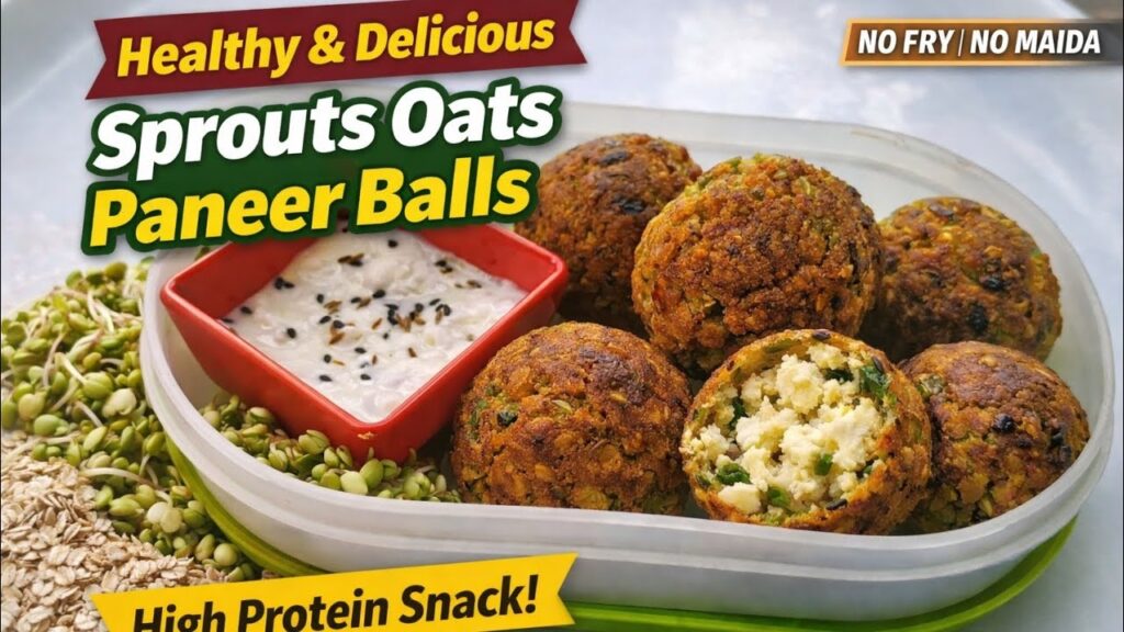 Healthy tiffin ideas for kids/OATS SPROUTS PANEER,Lunchbox recipes/ Breakfast/Snacks tiffin recipes