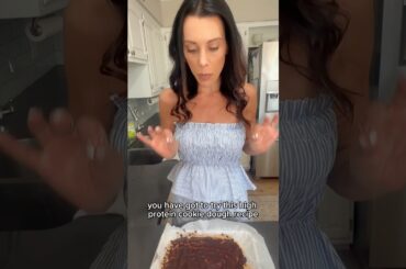 I had to share this high protein dessert recipe! #highprotein #cookiedough