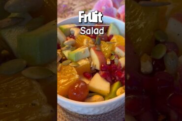 Healthy Fruit Salad Recipe #fruit #healthy #shorts #shortsvideo #youtube #youtubeshorts #fruitsalad