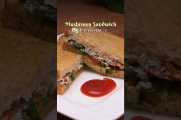 Mushroom Veggie Sandwich