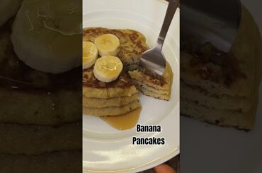 Super healthy banana pancakes #pancake #healthyrecipe