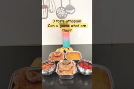 3 Taste Uthapam | Healthy Lunch Box Series Ep-14 #shorts #shortsfeed