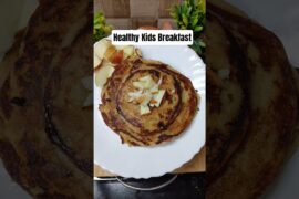 Healthy Breakfast for Kids | Oats Apple Banana Egg Recipe #Shorts #ytshorts #HealthyFood #KidsRecipe