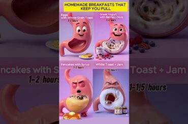 WORST Homemade Breakfast? | Why You're Hungry After a Homemade Breakfast (Best vs Worst )