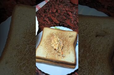 Healthy Egg & Carrot Sandwich | Quick Breakfast Recipe #Shorts