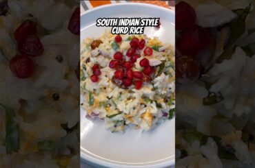 The ultimate comfort breakfast | curd rice #shorts #breakfastideas #shortvideo #healthyfood #viral