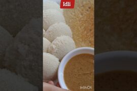 soft Idli recipe with Allam Chutney #ytshorts#food#cooking#idli#allamchutney#viral