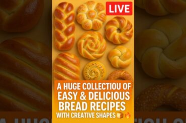 LIVE: Bake Amazing Bread & Pastries at Home! Easy Recipes Anyone Can Make #ramadanrecipes