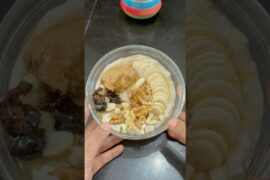 "5 MINUTES PEANUT BUTTER OATS BREAKFAST | HEALTHY  & CREAMY OATS RECIPE | WEIGHT LOSS BREAKFAST"