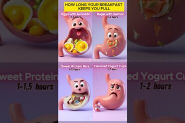 The BEST & WORST Breakfasts for Energy | Why You're Hungry 1 Hour later