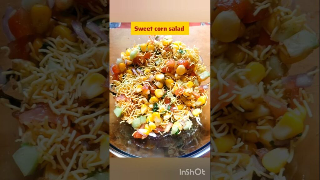 Healthy & Refreshing Sweet Corn Salad for weight loss#shorts#cookwithbini30#viralrecipes
