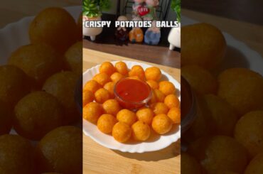 Trending recipe of mini potato balls #shorts #recipe #potato #snacks #viral #shortsfeed #trending