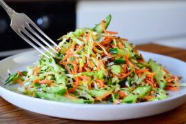 Healthy Cucumber Salad Everyone Loves! Fresh & Easy Salad Recipe.