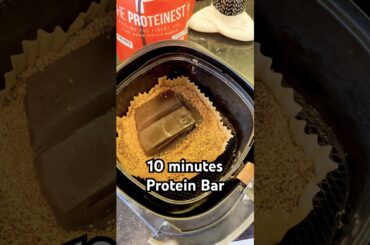 Protein Bar | Quinoa Chocolate Bar | Healthy Chocolate Recipe | Air fryer recipe