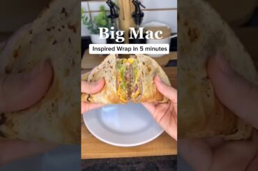 Would you try this healthy Big Mac Wrap?