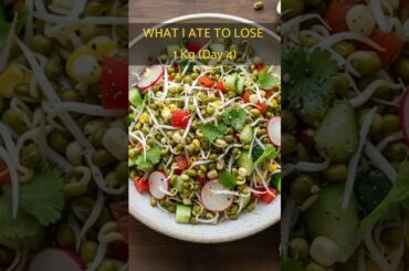 What I ate to lose 1 kg this week! (Day 4) | Weight loss diet| #Shorts  #youtubeshorts#weightloss