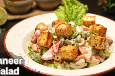 Healthy Paneer Salad Recipe | Paneer Salad for weight loss | Healthy Salad Recipe