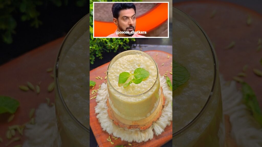 MasterChef Style Fennel & Jaggery Lassi Drink Recipe #shorts #drink #masterchef #summer