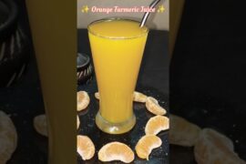 Orange Turmeric Juice #shorts #orange #turmeric #recipe #juice #cooking #healthy #health#orangejuice