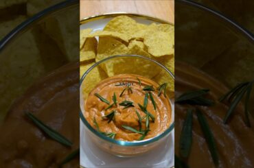 Idea 32. Red Bell Pepper Hummus.