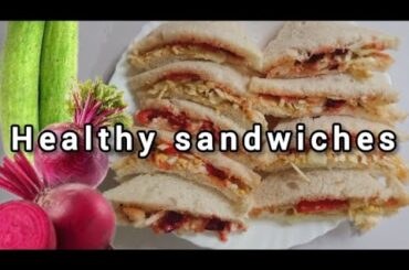 Healthy sandwiches for weight loss||simple veg sandwich recipes||best sandwich recipes