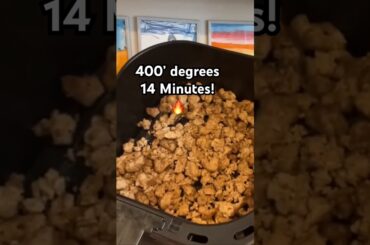 High-Protein Ground Turkey in the Air fryer for Weight Loss!