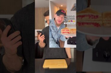 Protein PBJ (200 Calories!)   #diet #weightloss #fyp