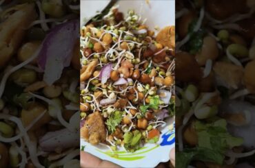 Healthy Sprouts Chaat Recipe | Weight Loss Snack #asmr #trending #chaat #channa #easyrecipe #shorts