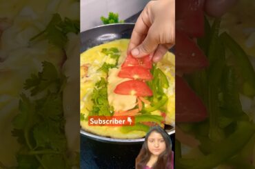 Healthy cheese veggies loaded Egg wrap #shorts #recipe #cooking #shortsfeed #trending #viral