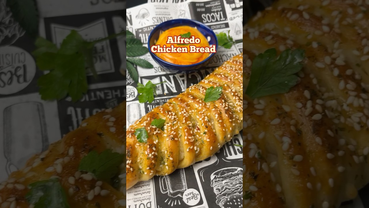 ALFREDO CHICKEN BREAD ALFREDO CHICKEN BREAD