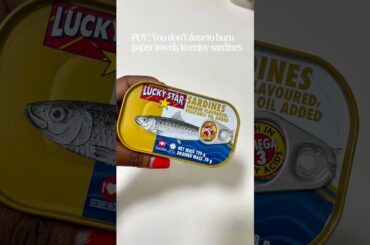 Healthy Lunch Ideas with Lucky Star Smoked Sardines | High Protein & Omega 3 #foodie #humor