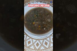 Vegetable ragi soup/Healthy soup for kids#soup#kids#weightloss#ragisoup