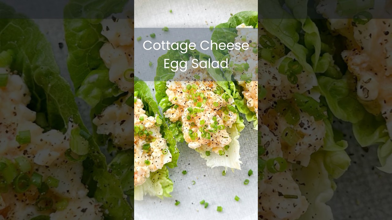 Cottage Cheese Egg Salad #HighProtein #HealthyLunchIdeas #DietitianApproved #QuickMeals #EasyRecipes Cottage Cheese Egg Salad #HighProtein #HealthyLunchIdeas #DietitianApproved #QuickMeals #EasyRecipes