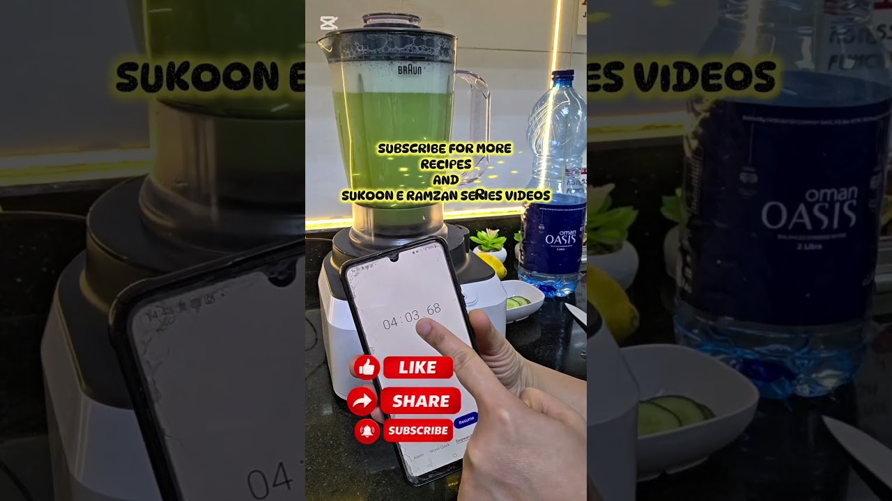 Quick Iftar Refreshing Weightloss drink/ diabetic safe Quick Iftar Refreshing Weightloss drink/ diabetic safe