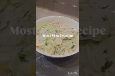 Creamy Sweet Corn & Cucumber Salad | Low-Calorie, Healthy Diet Summer Recipe