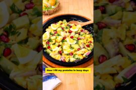 Creamy Egg Salad in 5 Minutes! Easy Healthy Recipe#breakfast #food #eggrecipe