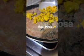 RAGI DOSA : No Fermentation, No Rice, Pure Health! #calciumrichfood #healthy #viral #viralshorts #yt