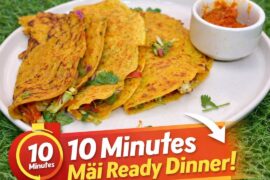 10 Minutes Mein Healthy Dinner | Quick & Easy Veg Dinner Recipe