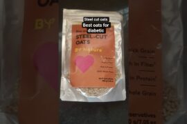 Diabetes Friendly Steel Cut Oats Recipe | Healthy Breakfast Best Oats for Diabetics | shorts